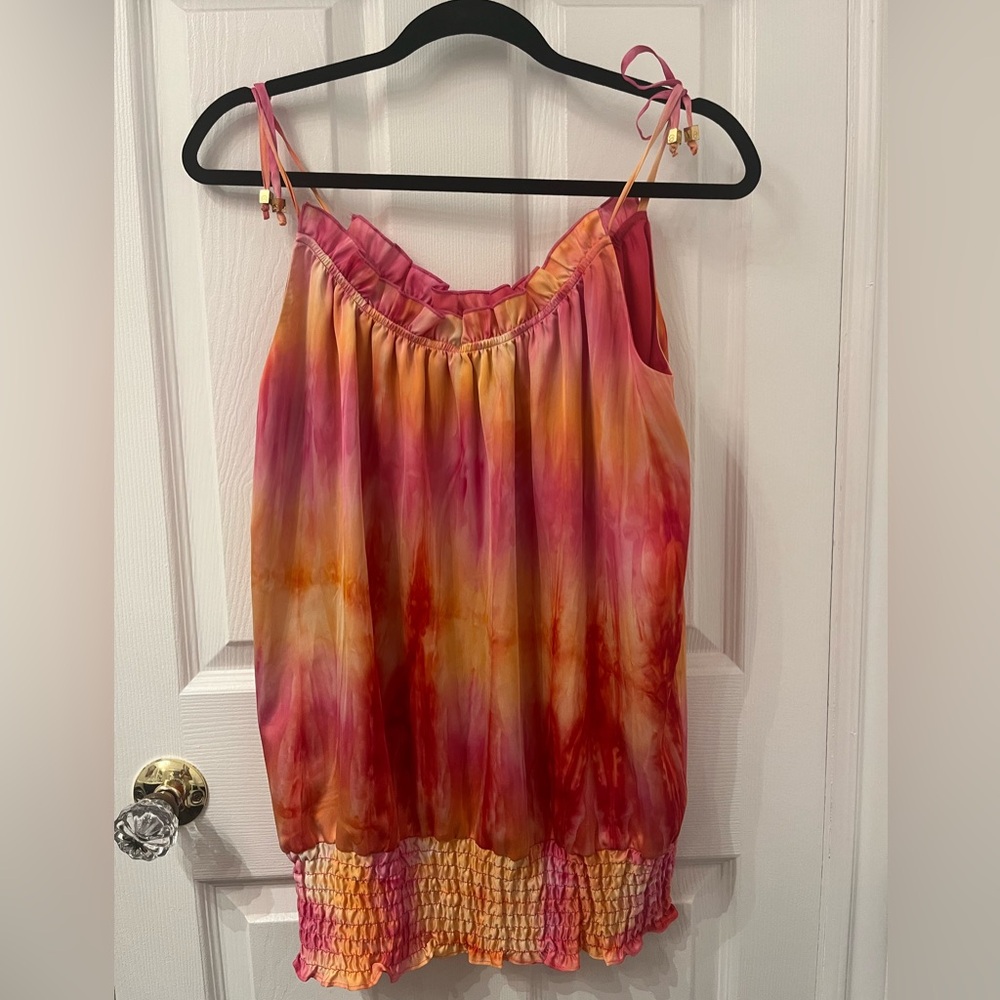 MICHAEL Michael Kors Vibrant Tie-Dye Camisole